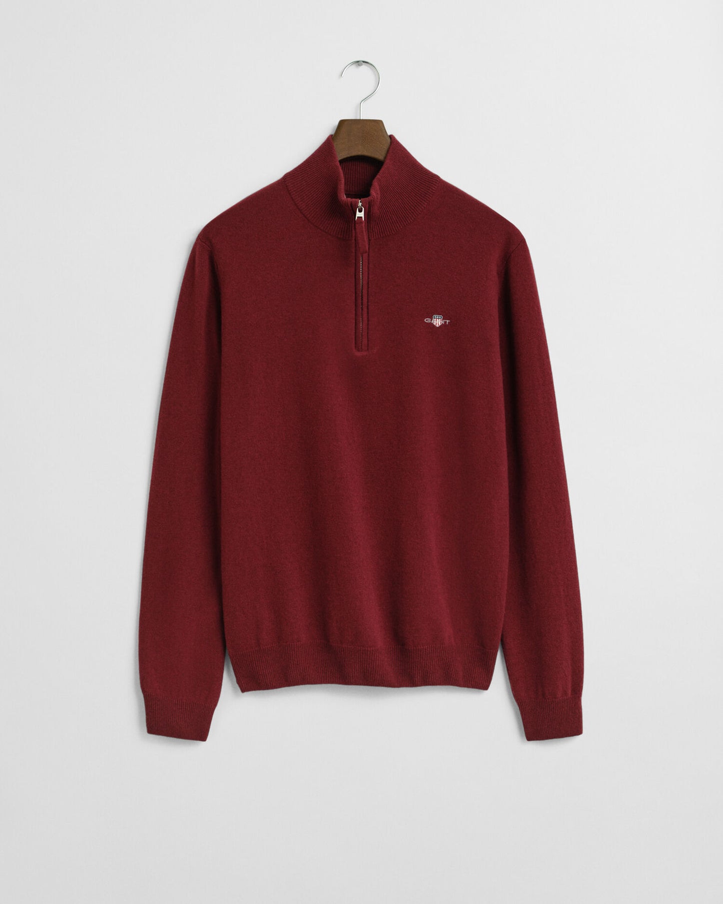 Superfine Lambswool Half-Zip Sweater