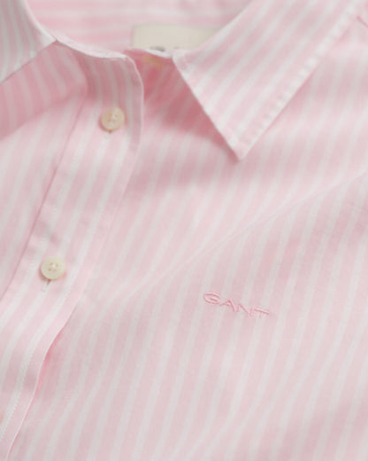 Regular Fit Classic Striped Poplin Shirt