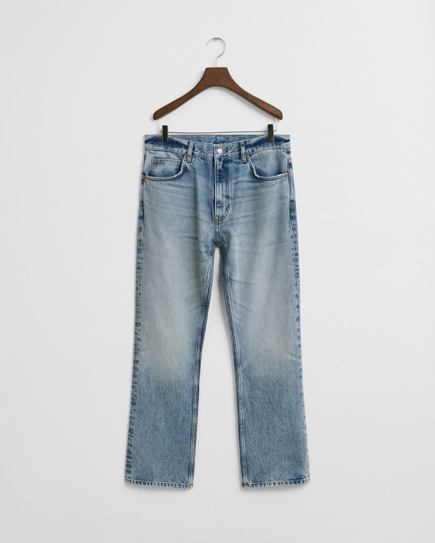 Vintage Washed Bootcut Jeans