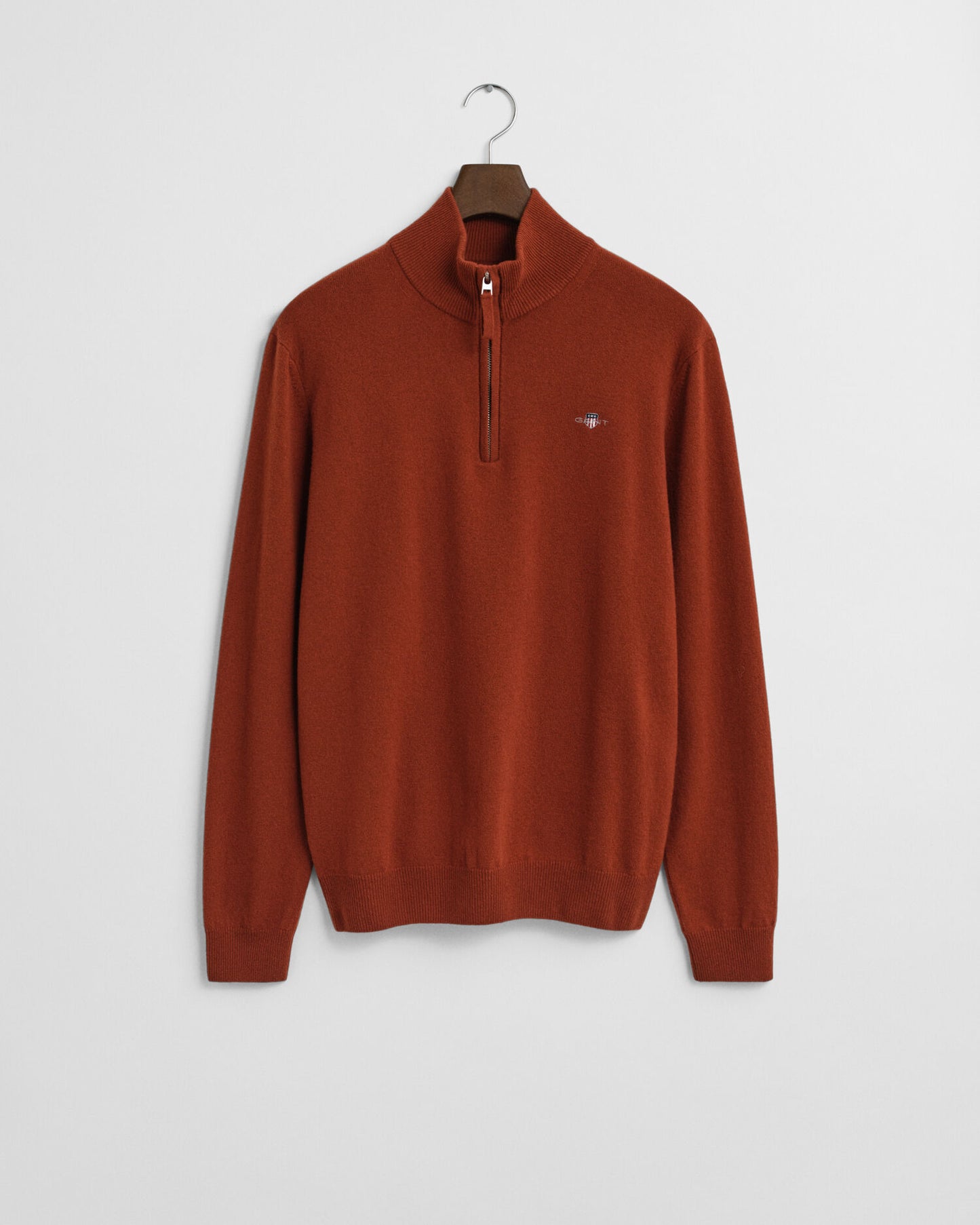 Superfine Lambswool Half-Zip Sweater