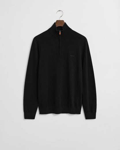 Extra Fine Merino Wool Half-Zip Sweater