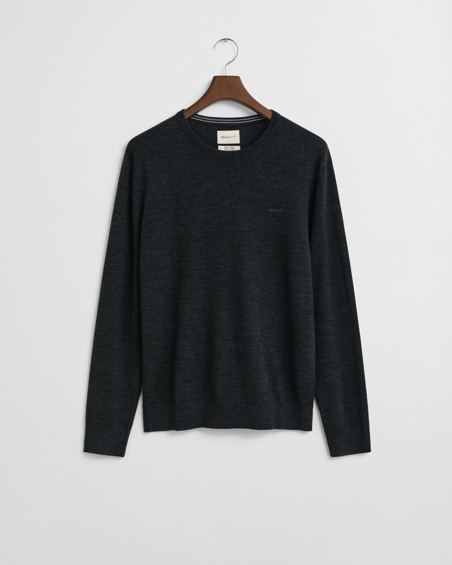 Extra Fine Merino Wool Crew Neck Sweater