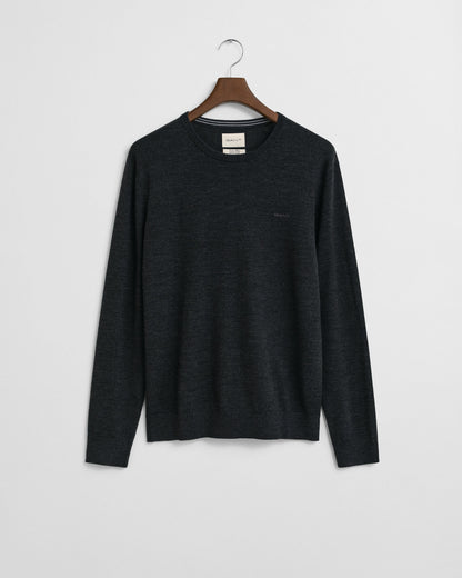 Extra Fine Merino Wool Crew Neck Sweater