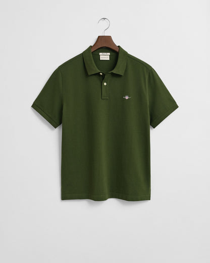 Regular Fit Shield Piqué Polo Shirt