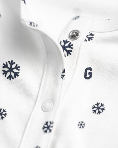 Baby Snowflake & G Print Pajamas