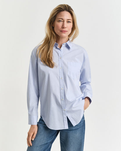 Relaxed Fit Classic Poplin Shirt