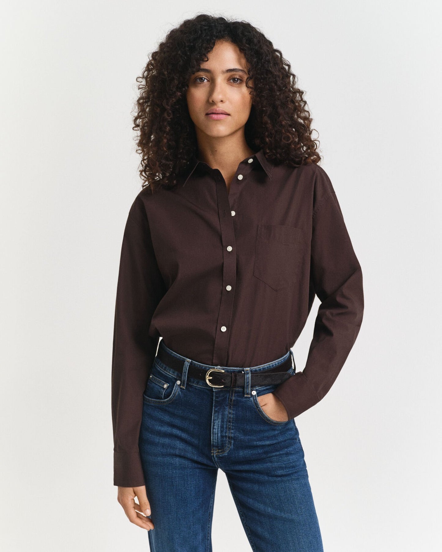 Relaxed Fit Classic Poplin Shirt
