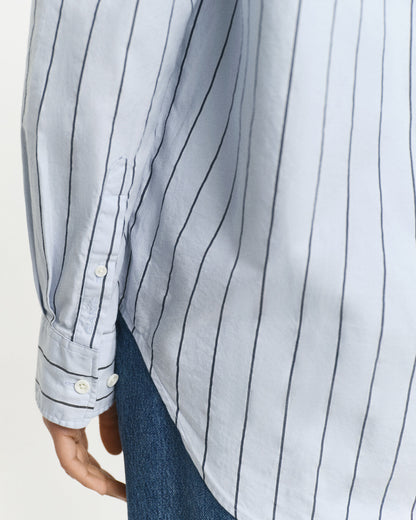 Relaxed Fit Striped Luxury Oxford Shirt