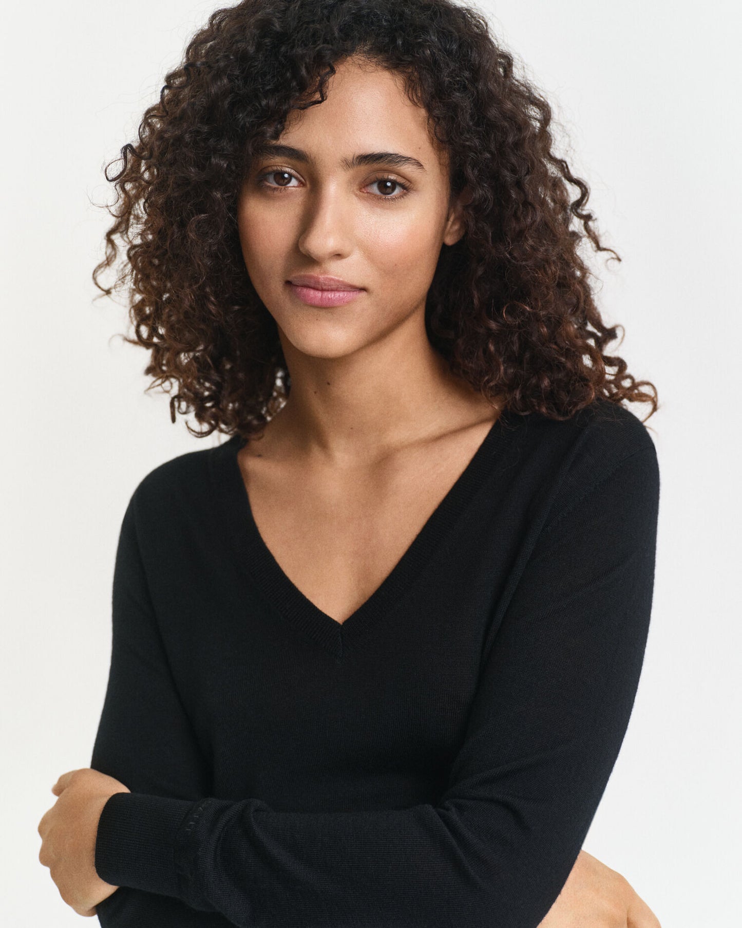 Extra Fine Merino Wool V-Neck Sweater