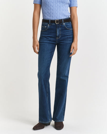 Slim Fit Flared Jeans