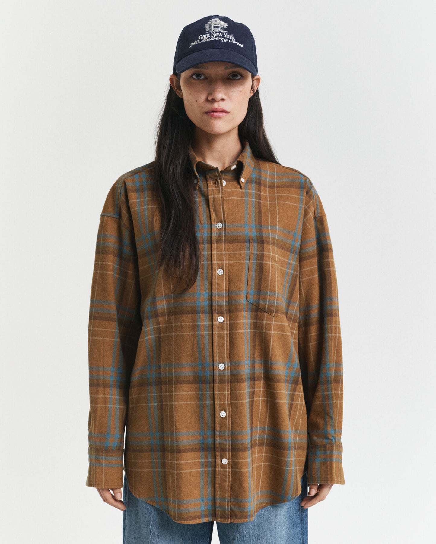 Oversized Checked Shirt