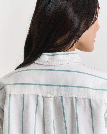 Relaxed Fit Classic Striped Oxford Shirt