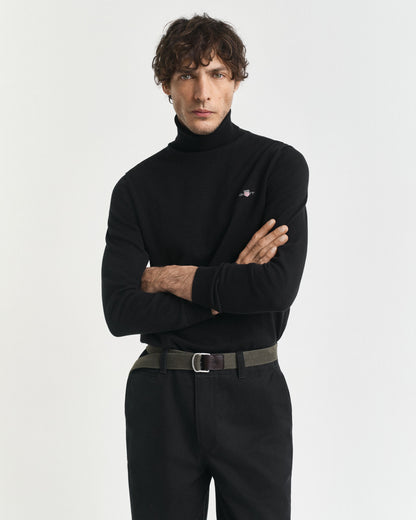 Classic Cotton Turtleneck Sweater