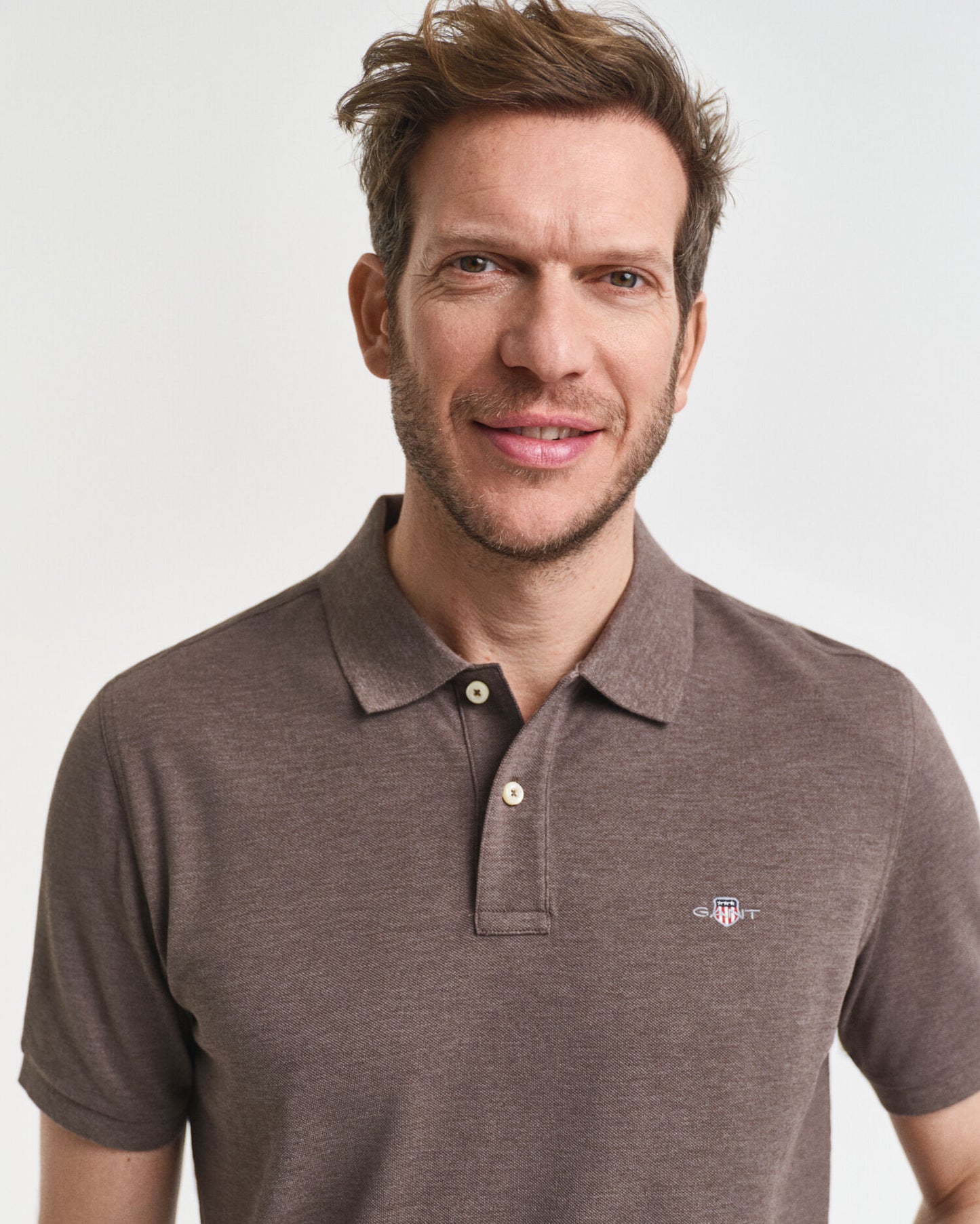 Regular Fit Shield Piqué Polo Shirt