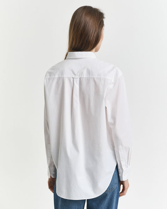 Relaxed Fit Classic Poplin Shirt