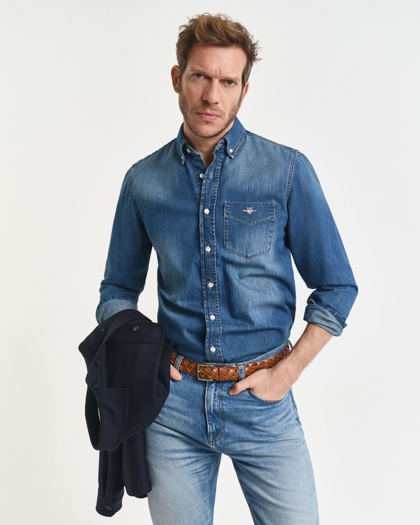 Regular Fit Denim Shirt