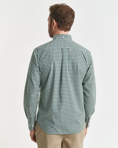 Regular Fit Classic Gingham Poplin Shirt