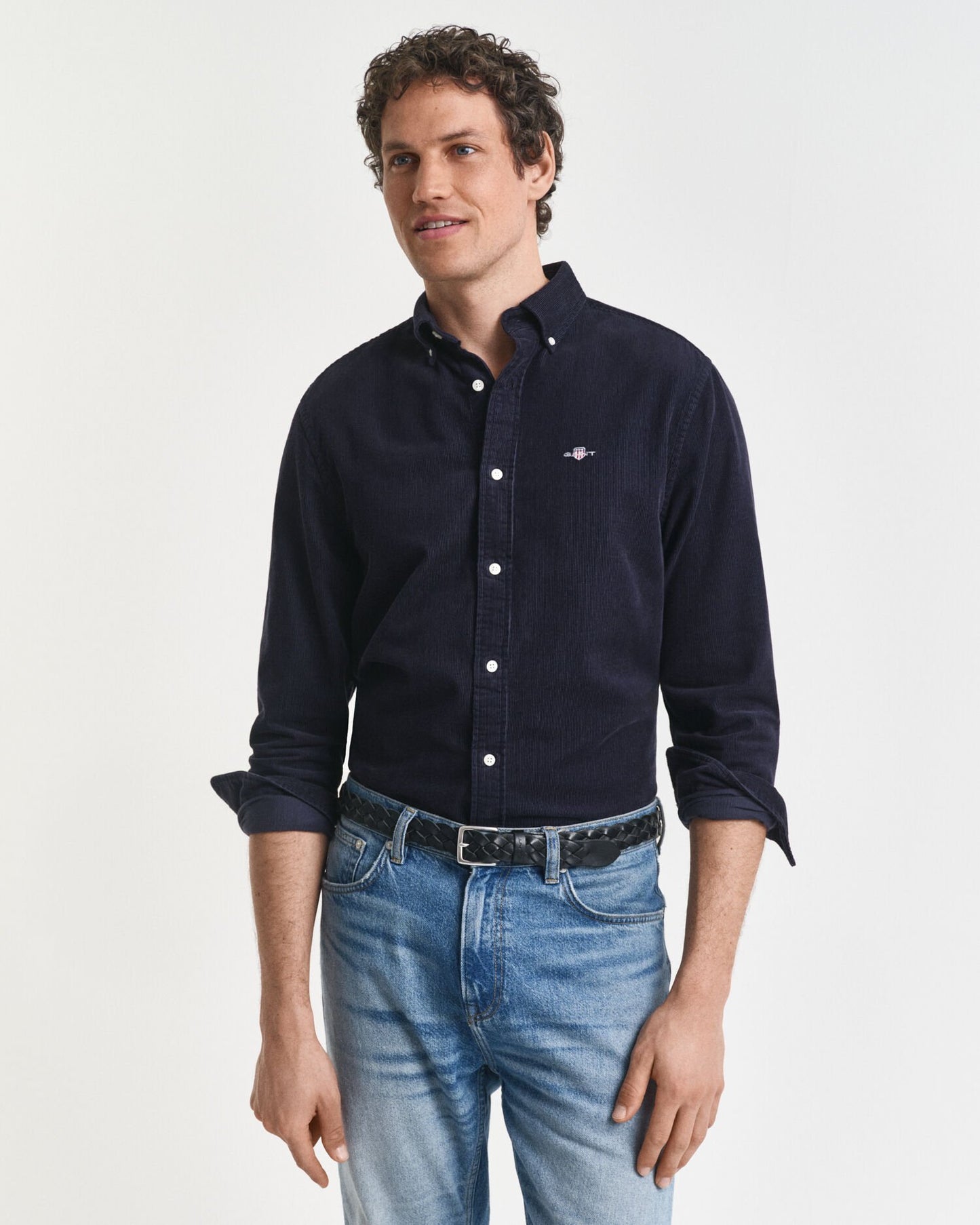 Regular Fit Cotton Corduroy Shirt