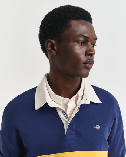 Color Blocked Heavy Rugger