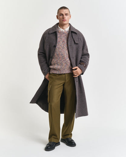 Multicolored Crew Neck Sweater