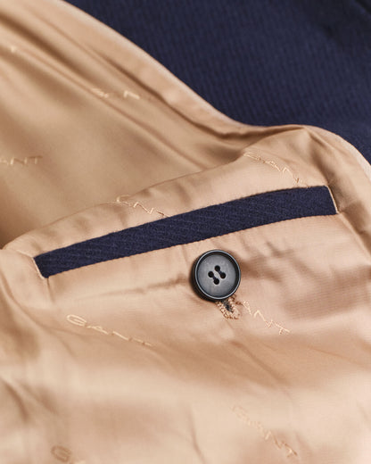 Wool Blend Short Car Coat