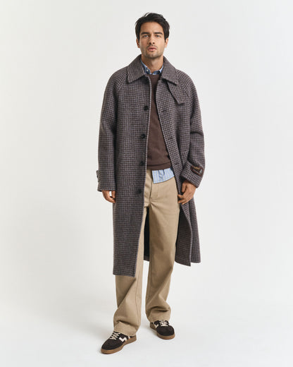 Cotton Piqué Crew Neck Sweater