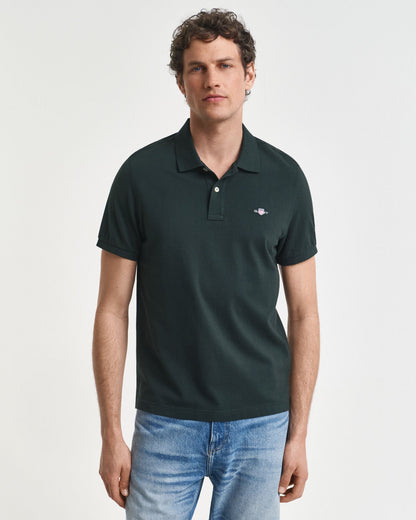 Regular Fit Shield Piqué Polo Shirt