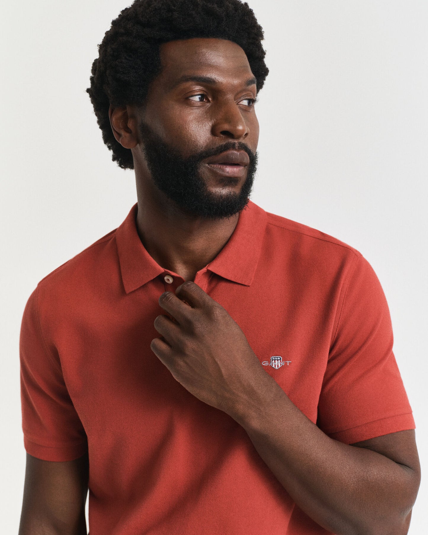 Regular Fit Shield Piqué Polo Shirt