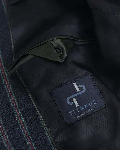 Striped Flannel Club Blazer