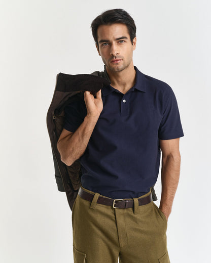 Twill Textured Polo Shirt