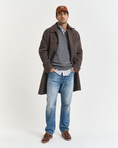 Cashmere Half-Zip Sweater