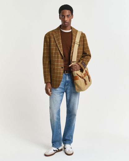 Superfine Lambswool Crew Neck Sweater