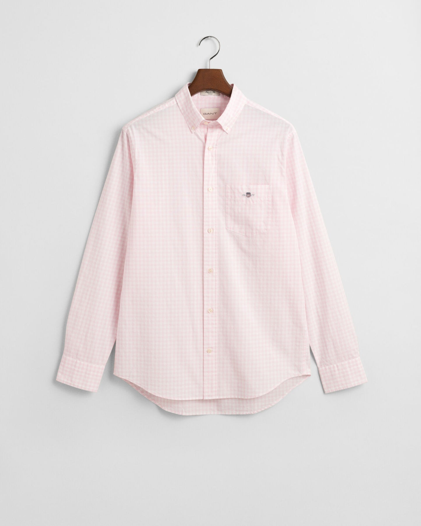 Regular Fit Classic Gingham Poplin Shirt