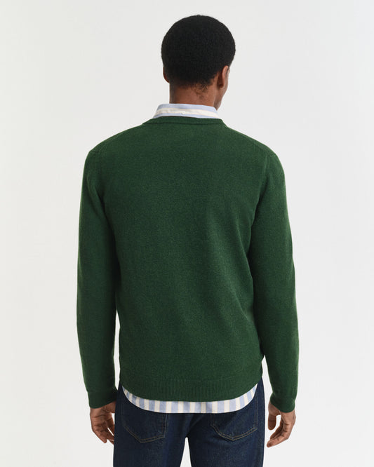 Superfine Lambswool V-Neck Sweater
