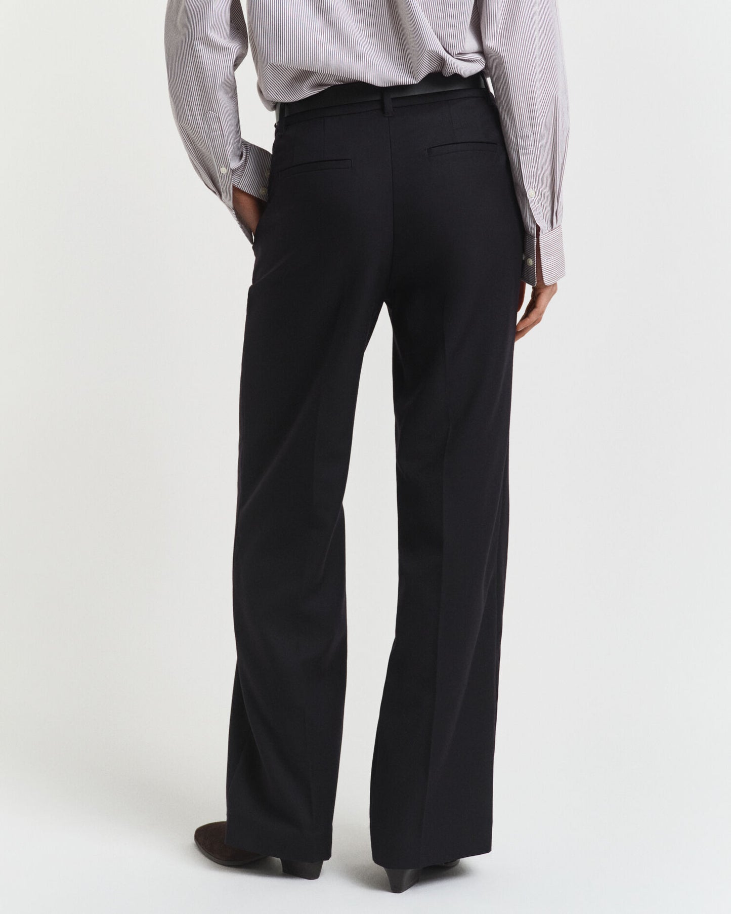 Tailored Wool Blend Pants