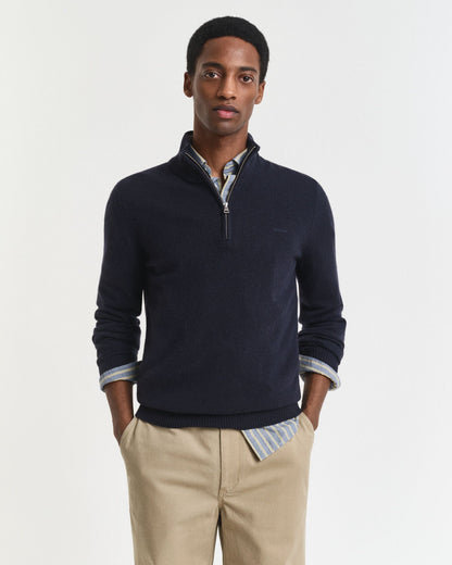 Cashmere Half-Zip Sweater
