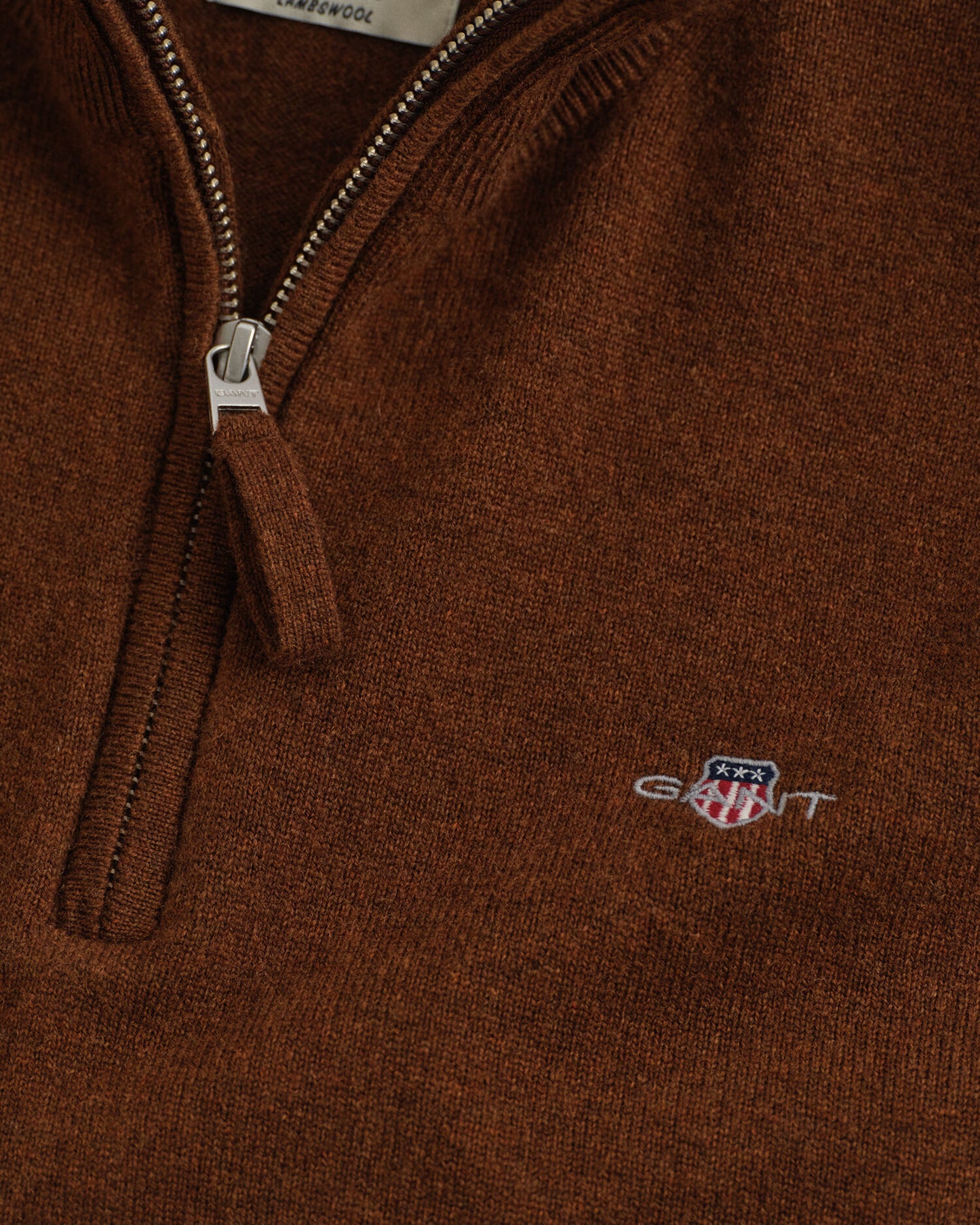 Superfine Lambswool Half-Zip Sweater