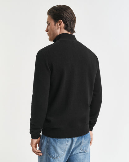 Superfine Lambswool Half-Zip Sweater