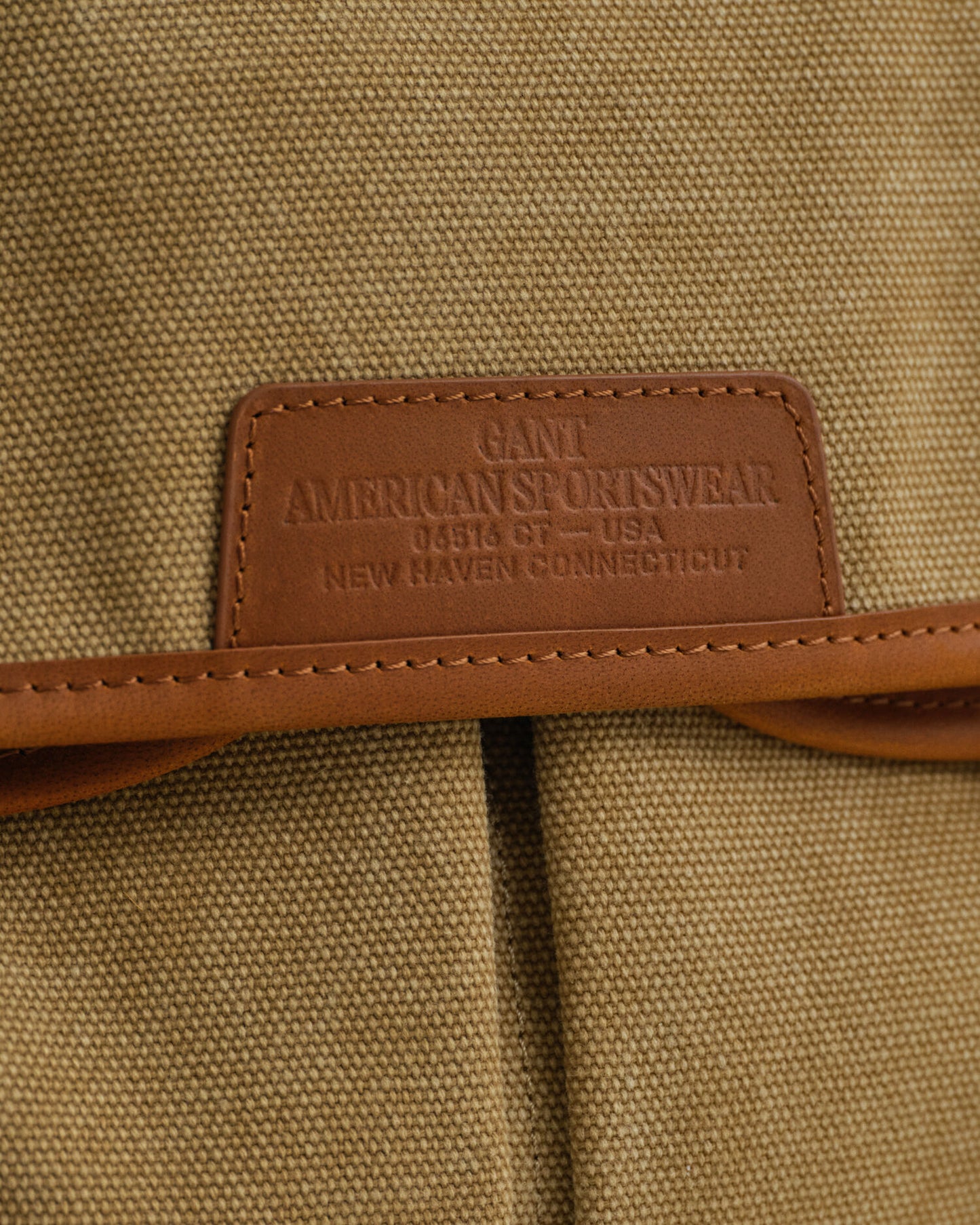 Washed Canvas Fishing Bag