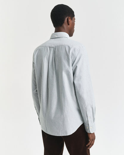 Regular Fit Banker Stripe Classic Oxford Shirt