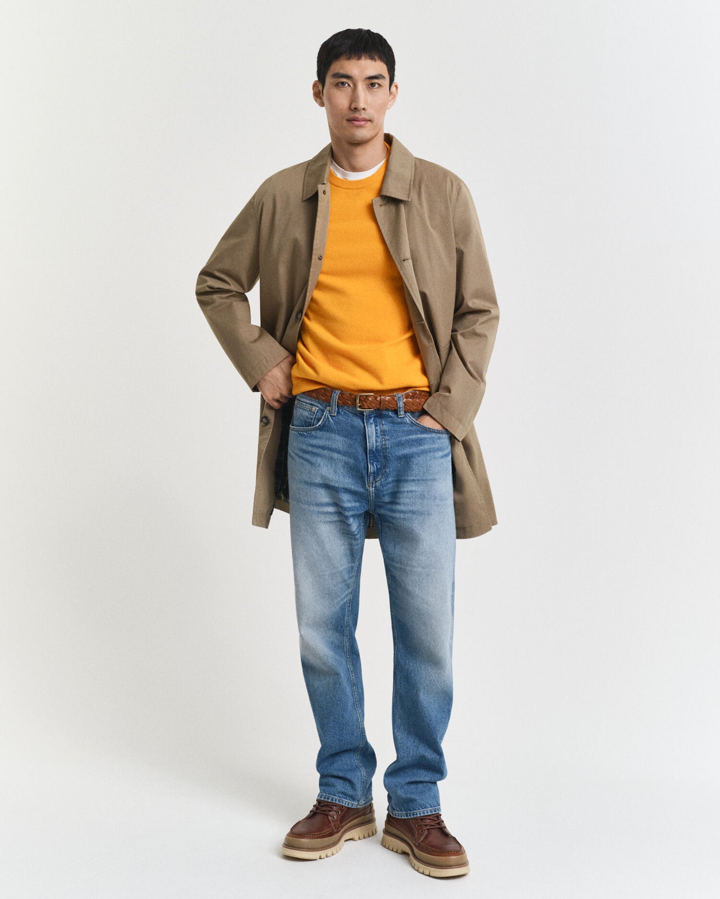 Superfine Lambswool Crew Neck Sweater