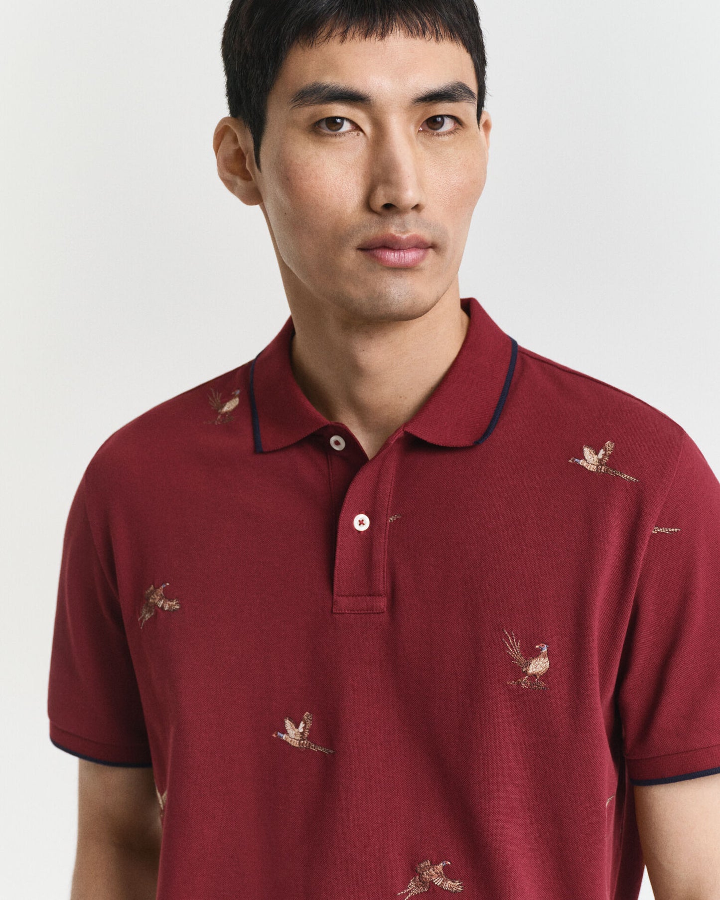 Embroidered Polo Shirt