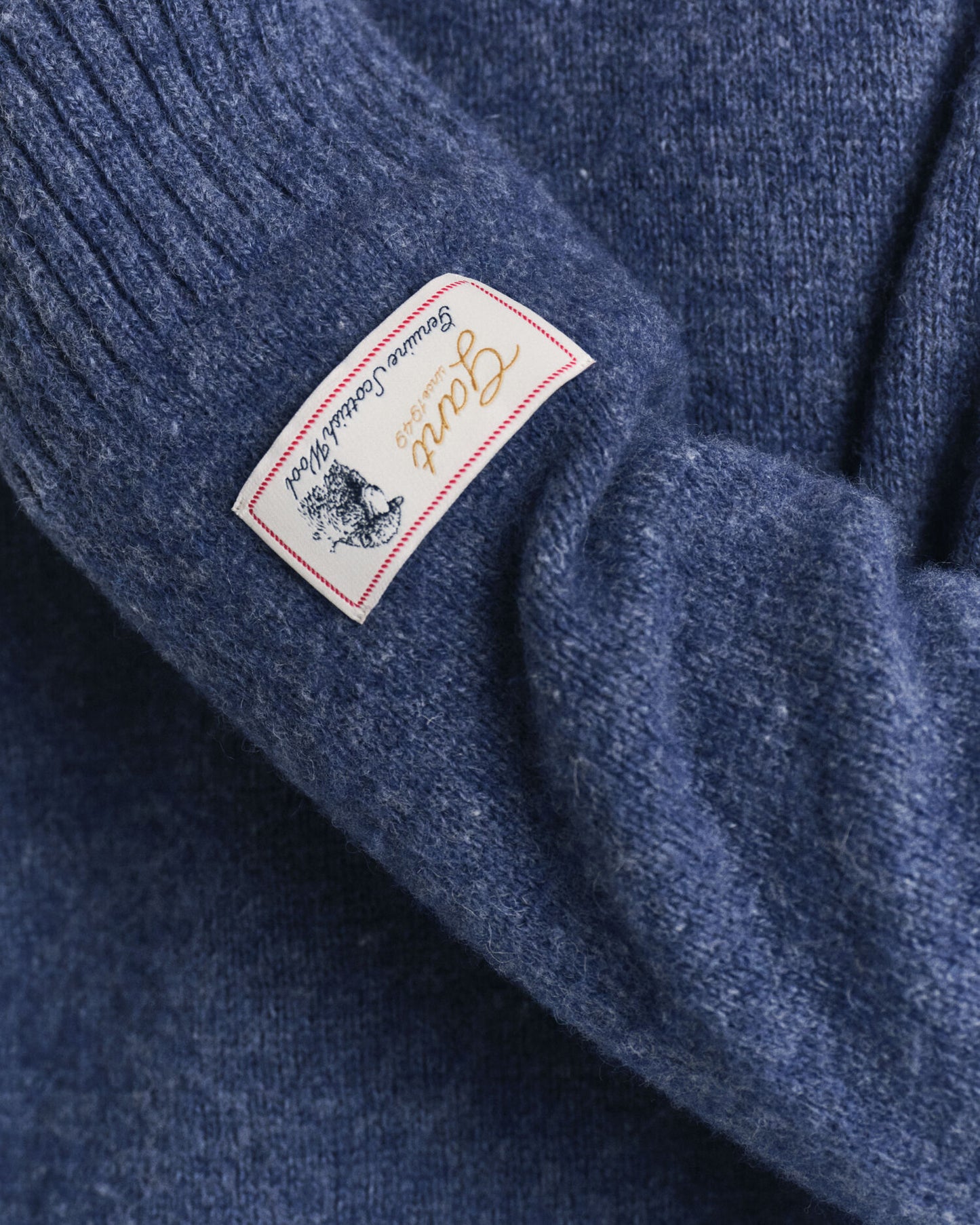 Scottish Wool Crew Neck Sweater