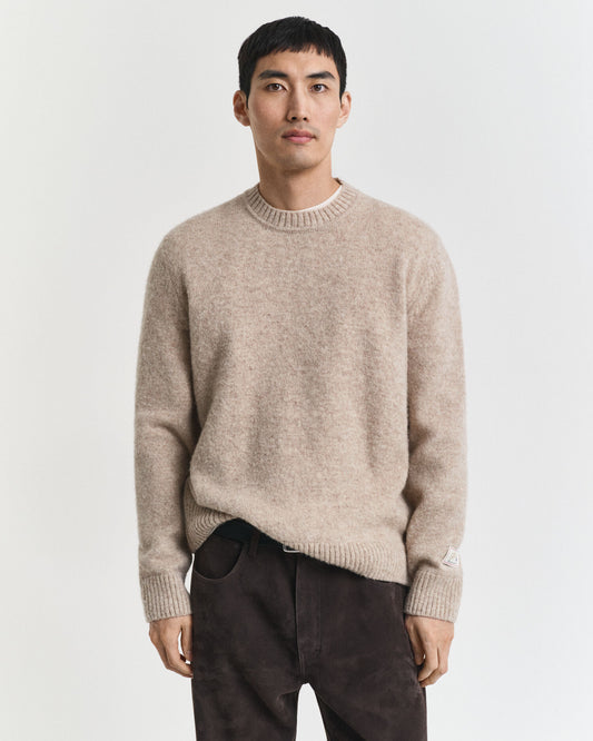 Scottish Wool Crew Neck Sweater