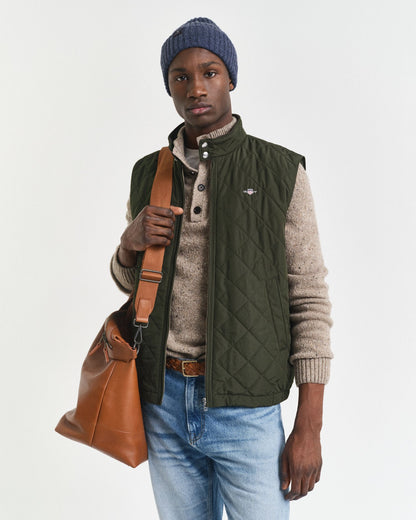 Quilted Windcheater Vest