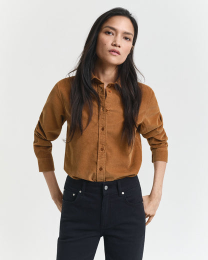 Regular Fit Corduroy Shirt