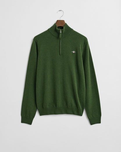 Superfine Lambswool Half-Zip Sweater