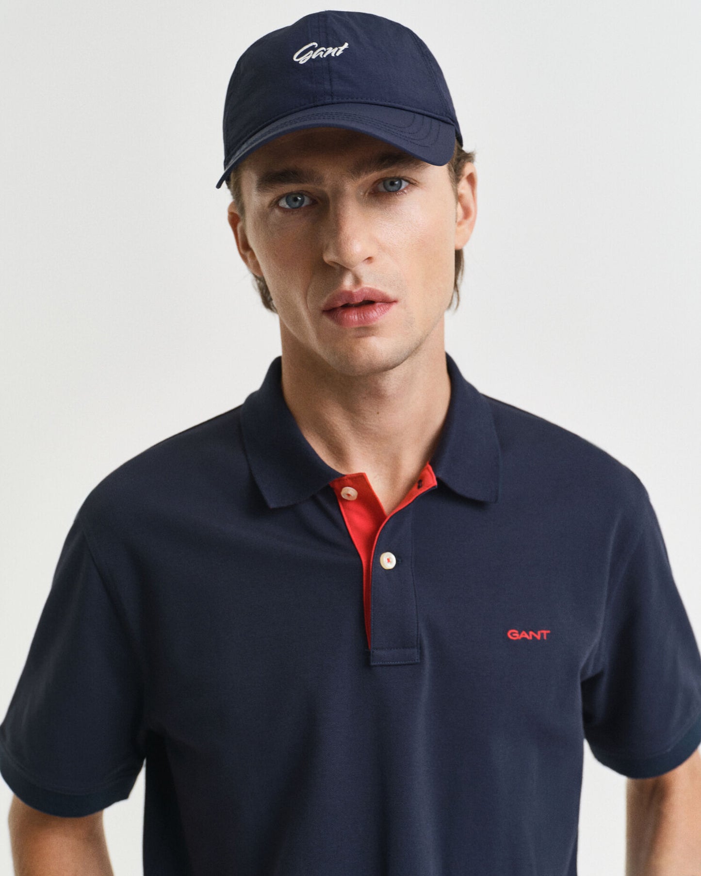 Contrast Piqué Polo Shirt